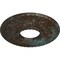 Ekena Millwork Hurley Ceiling Medallion (Canopies up to 7 1/4"), 22 1/8"OD x 7 1/4"ID x 1 3/4"P, Bronze Blue Patina CM26HUBBS - alternate 2